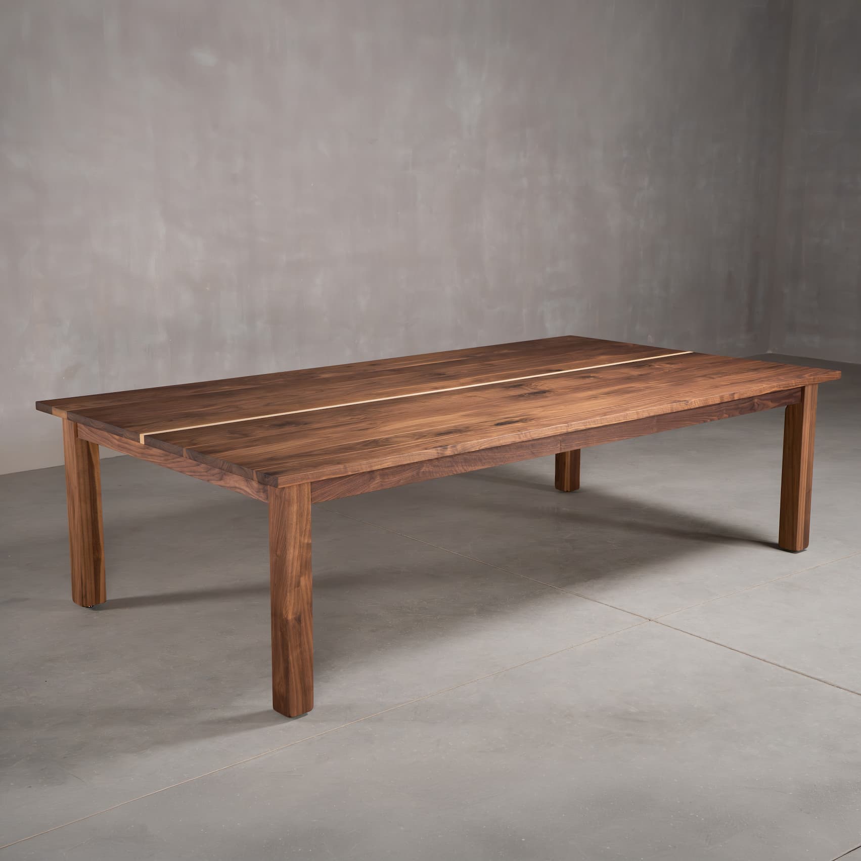 custom walnut ping pong table