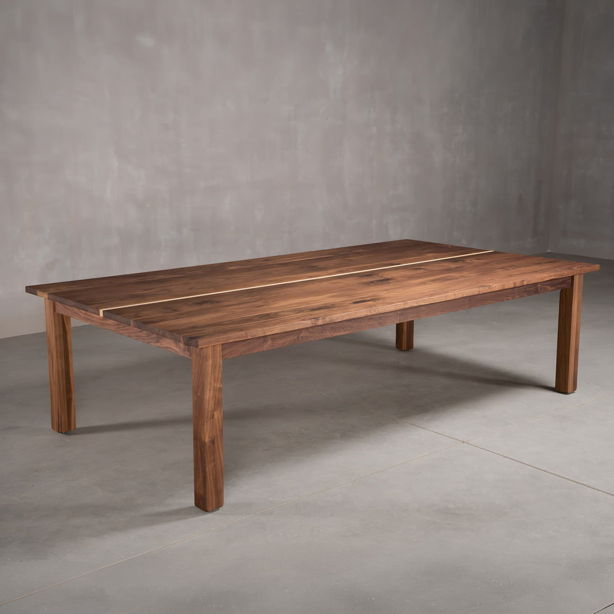 custom walnut ping pong table