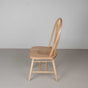 modern farmhouse dining chair in maple finished in Pure D