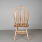 modern farmhouse dining chair in maple finished in Pure D