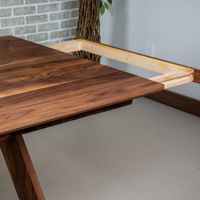 Wood Extension Table | Extendable Dining Table | Loewen Design Studios