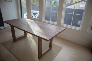 Custom Walnut Table for Jessica