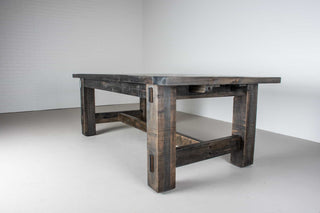 Barron Extendable Farmhouse Parsons Trestle Table