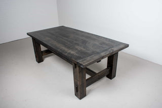 Barron Extendable Farmhouse Parsons Trestle Table