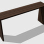 Custom Walnut Console Table