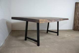 Walnut bench to accompany table for Laurie