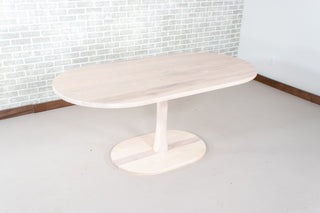 Jarvis Racetrack Oval Pedestal Table