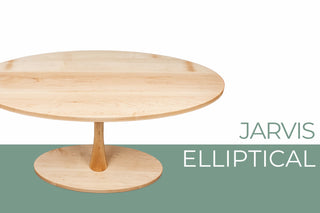 Jarvis Elliptical Oval Pedestal Table