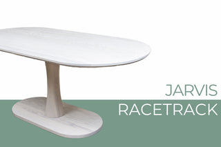 Jarvis Racetrack Oval Pedestal Table