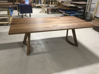 Custom Walnut extension table for Kelly