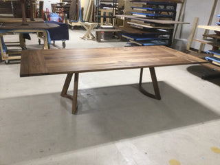 Custom Walnut extension table for Kelly