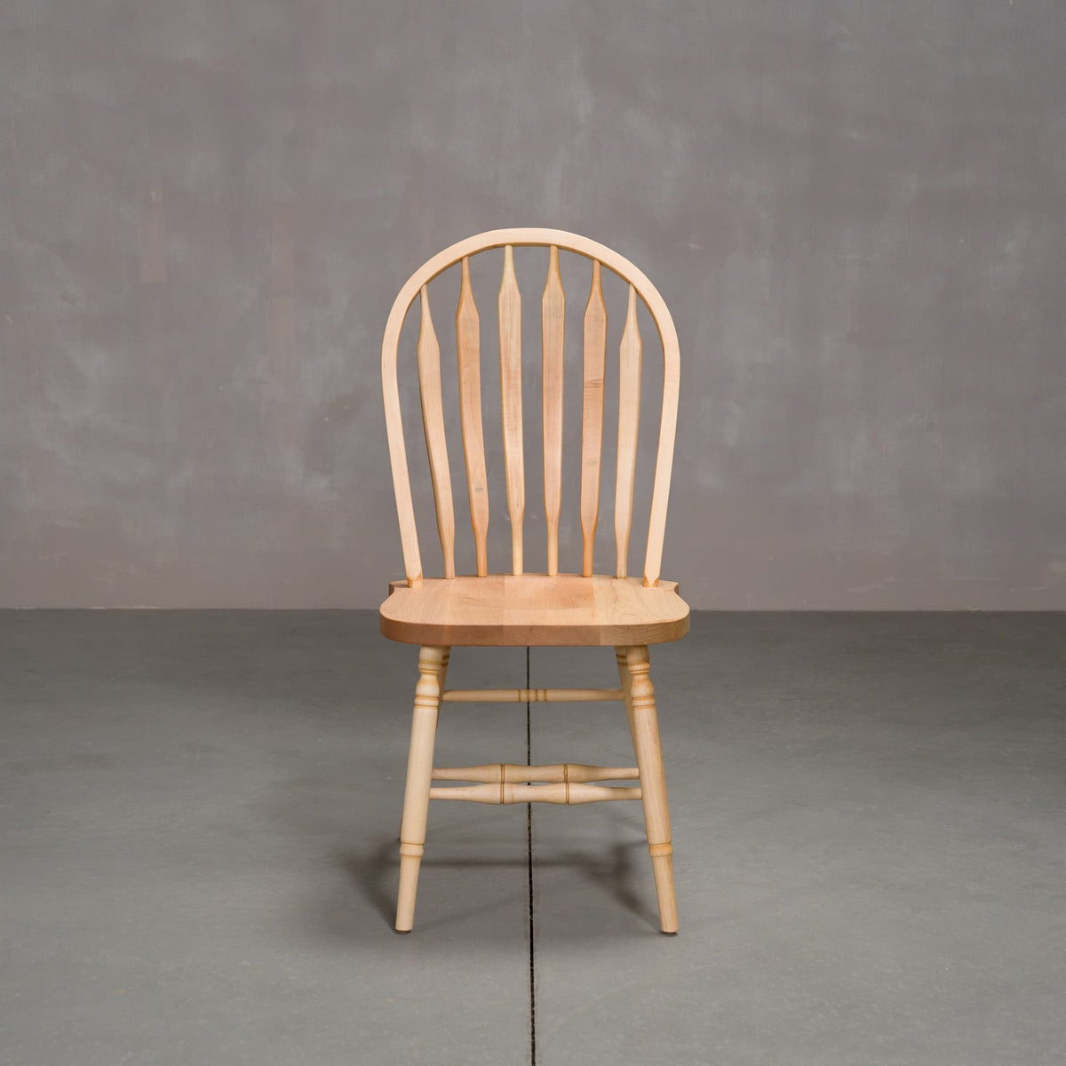 hoop back dining chair made of Maple with a Pure D finish