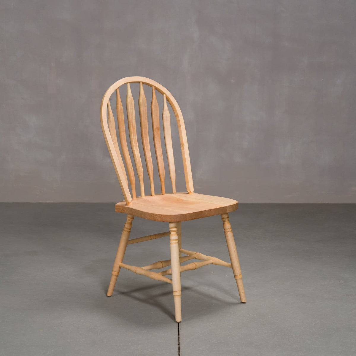 hoop back dining chair made of Maple with a Pure D finish