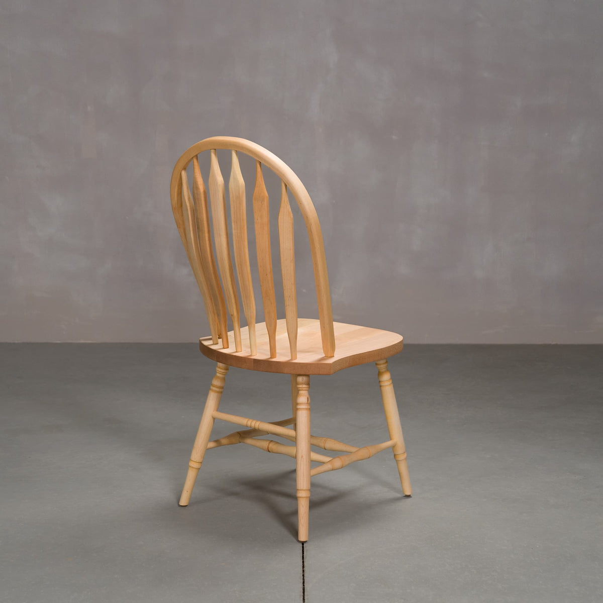 hoop back dining chair made of Maple with a Pure D finish