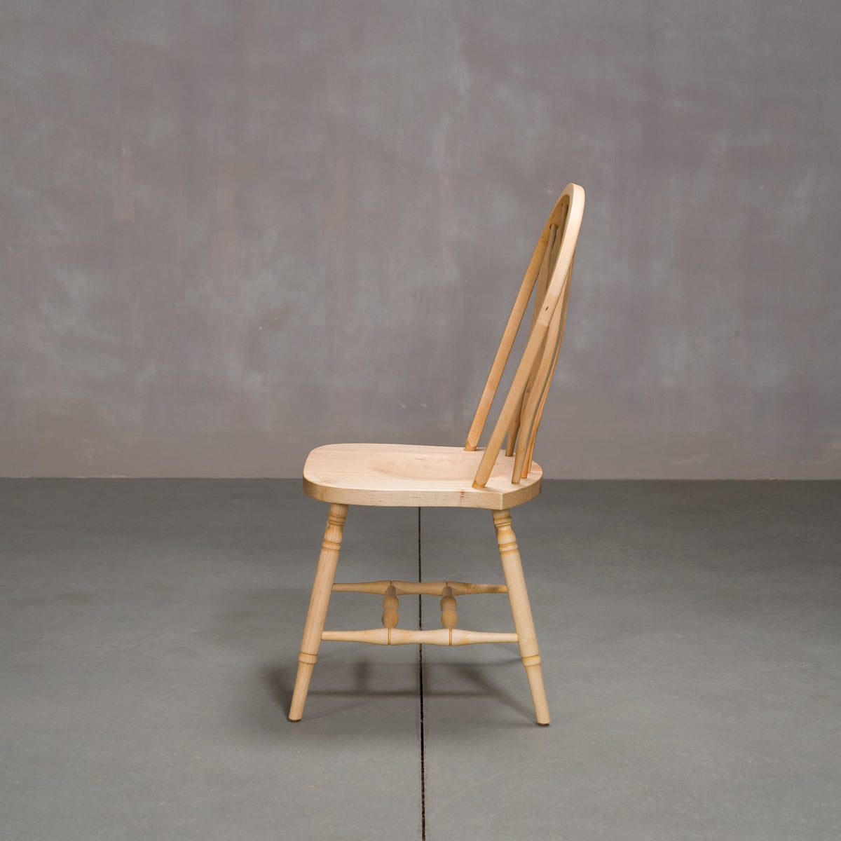 hoop back dining chair made of Maple with a Pure D finish