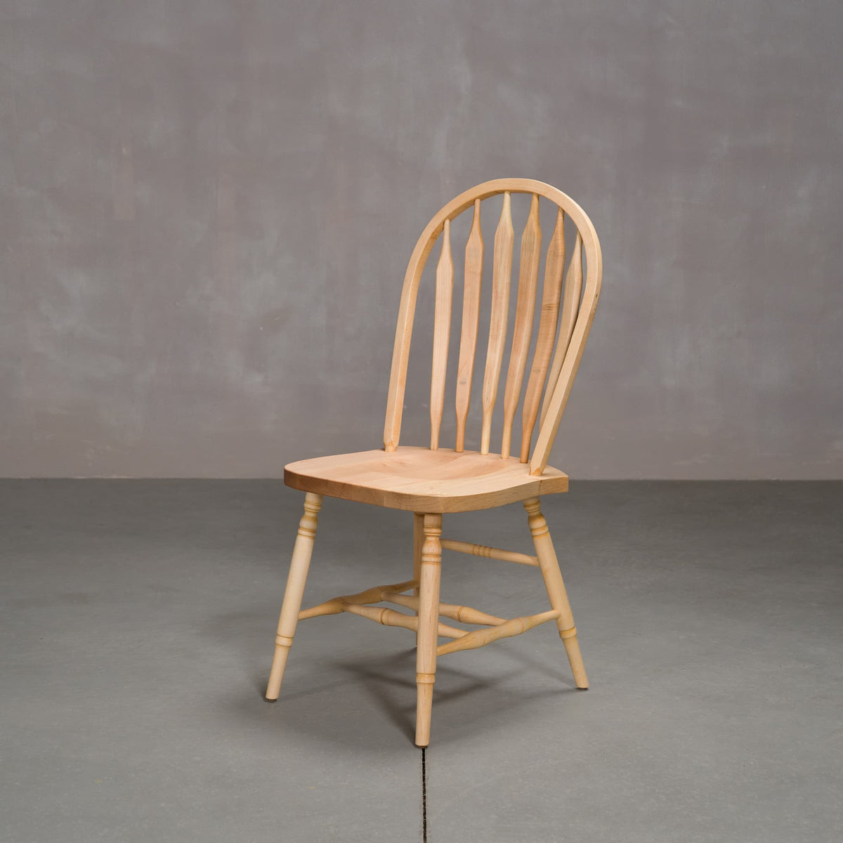hoop back dining chair made of Maple with a Pure D finish