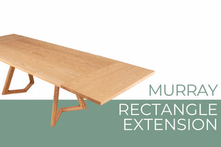 Murray Extendable Wood Rectangle Table