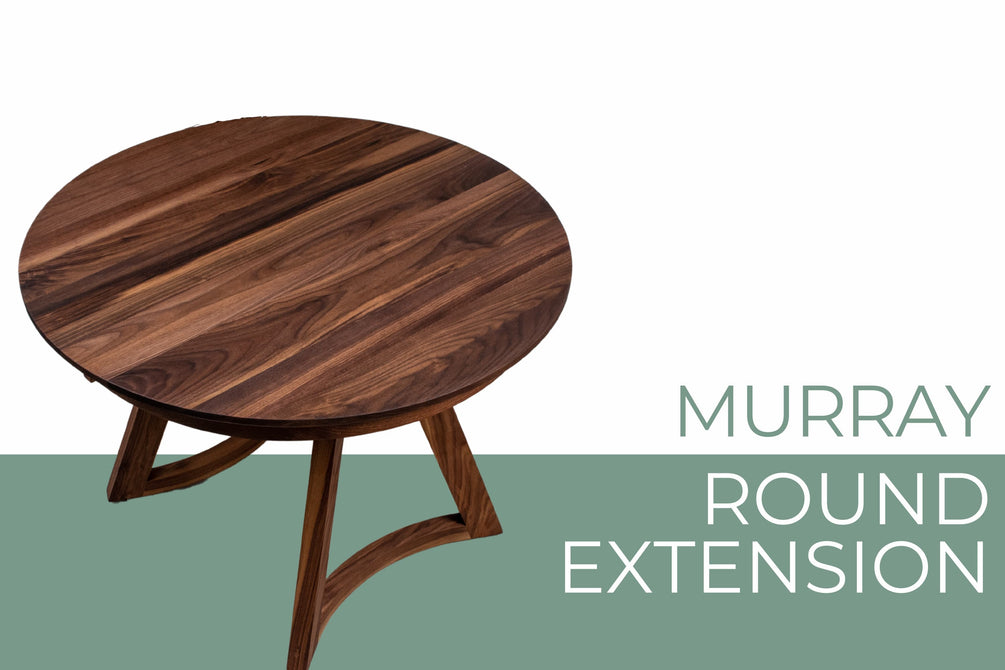 Murray Modern Round Extendable Table