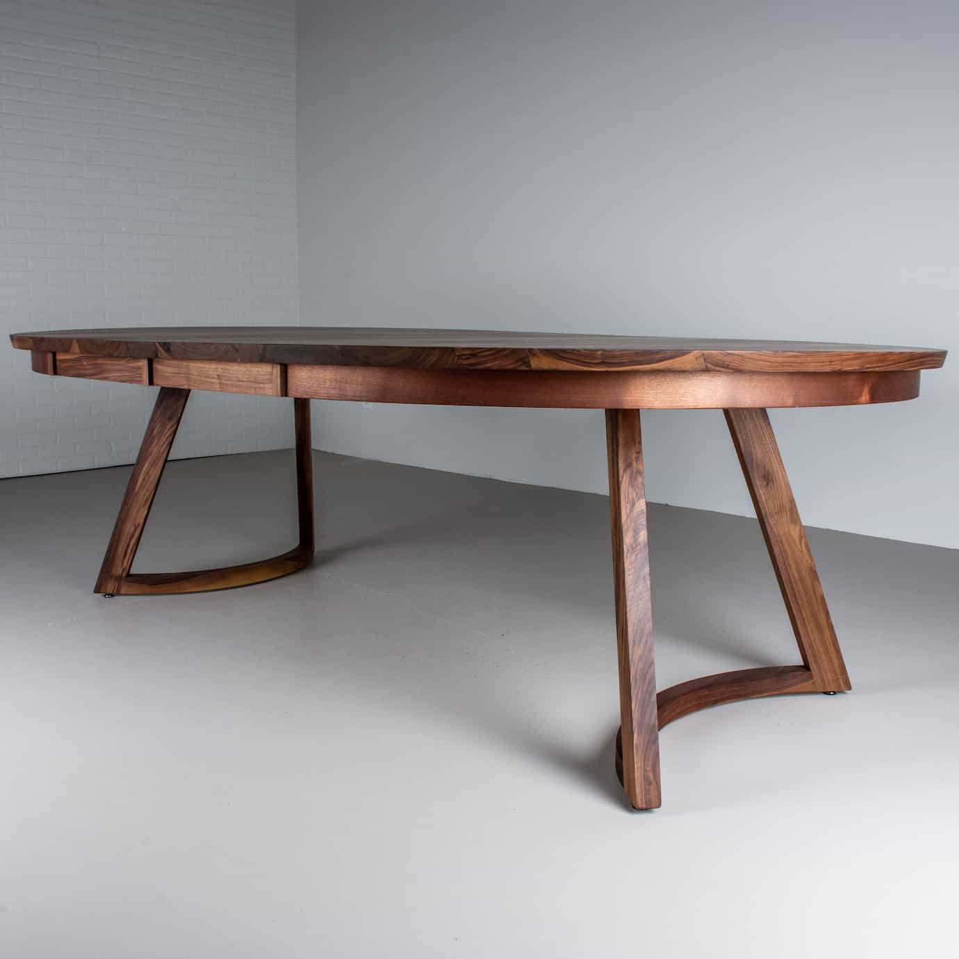 Round Extendable Table | Wood Dining Table | Loewen Design Studios