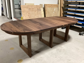 Custom Select Walnut extension table for Paul