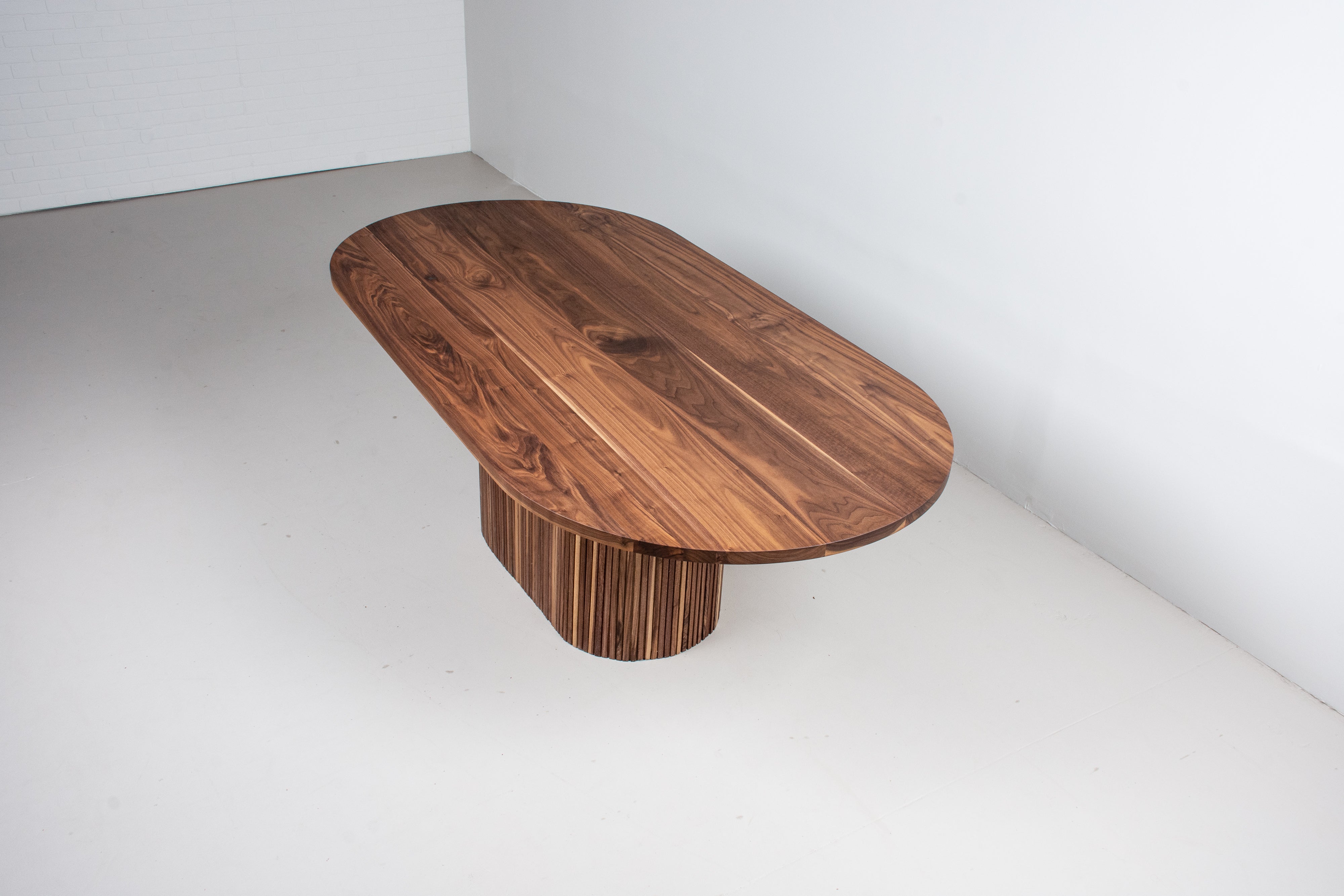 Walnut conference room table / desk for Greg Prato