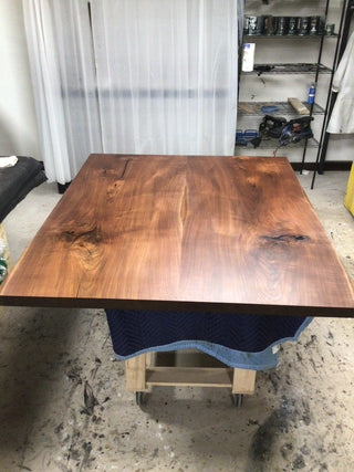 Custom Walnut Bookmatch Counter top for JSM Builders