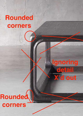 Custom oak coffee tables for Jon
