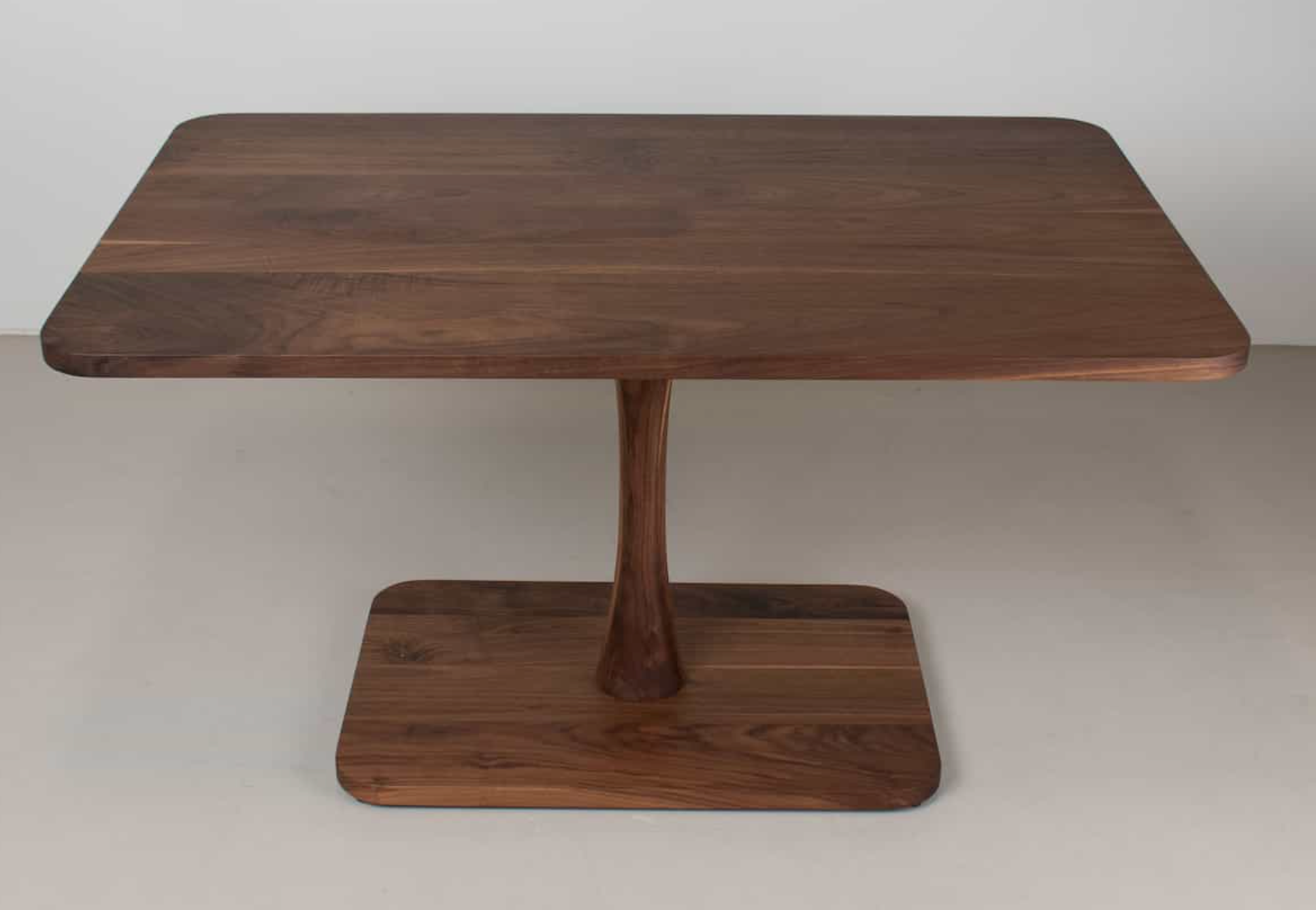 Custom Walnut Jarvis table for Paul