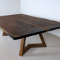 Live edge walnut ping pong table