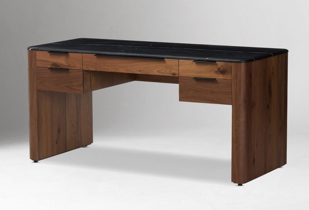 Custom Walnut Desk for Manor + Woods LLC