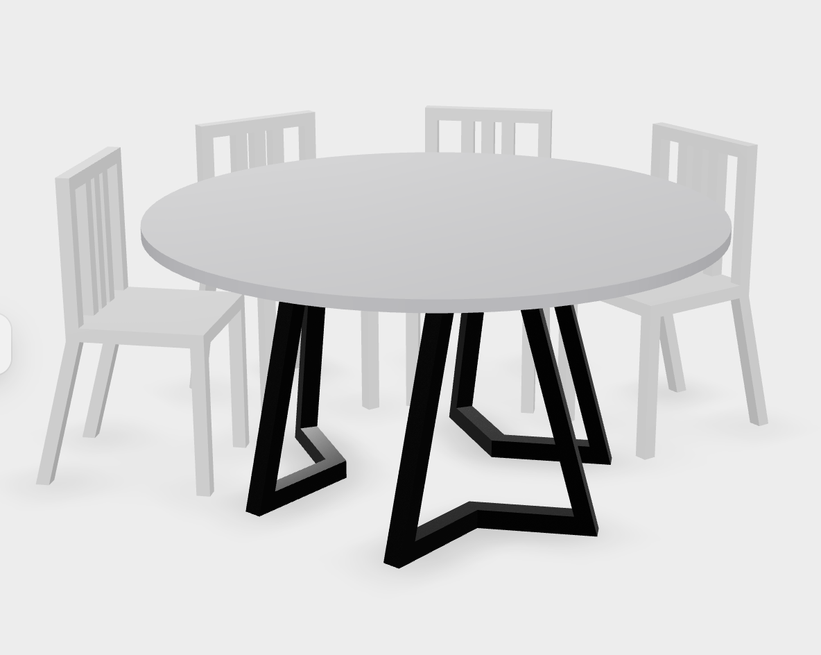 Custom Walnut tables for Christopher
