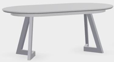 Custom Racetrack Table for Marian