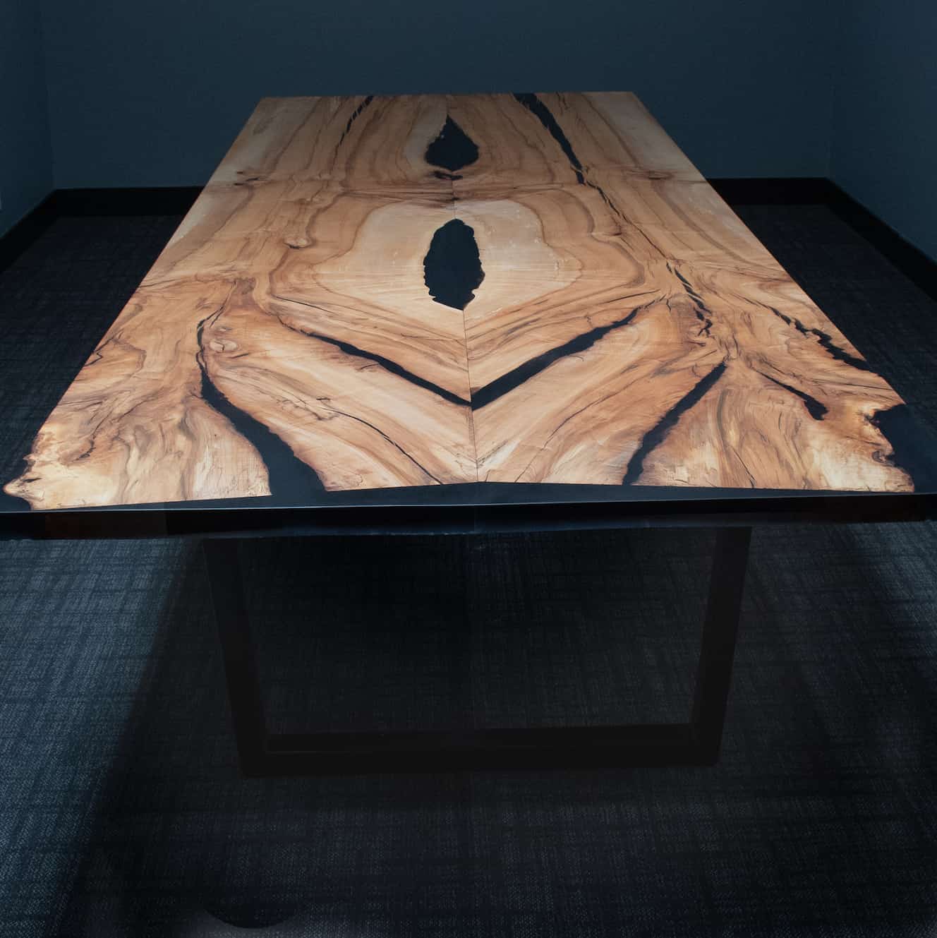 Epoxy Conference Table | Maple Conference Table | Loewen Design Studio ...