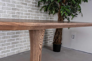 ash oval pedestal kitchen table