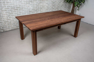 Custom walnut table for Somee