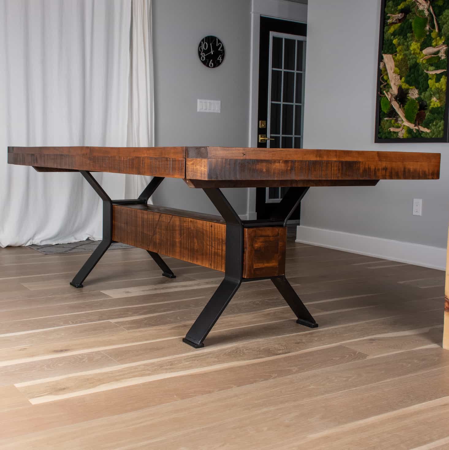 Wood Dining Table | Pedestal Dining Table | Loewen Design Studios