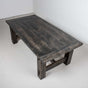 a farmhouse trestle table 42
