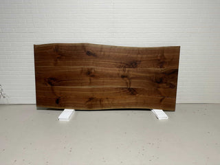 in stock live edge walnut table 40 x 90