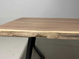 in stock live edge bookmatch walnut table top 36 x 72