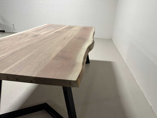 in stock live edge walnut table 40 x 80
