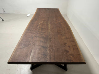 in stock live edge walnut table top 42 x 120