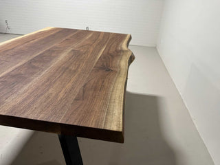 in stock live edge walnut table top 40 x 62