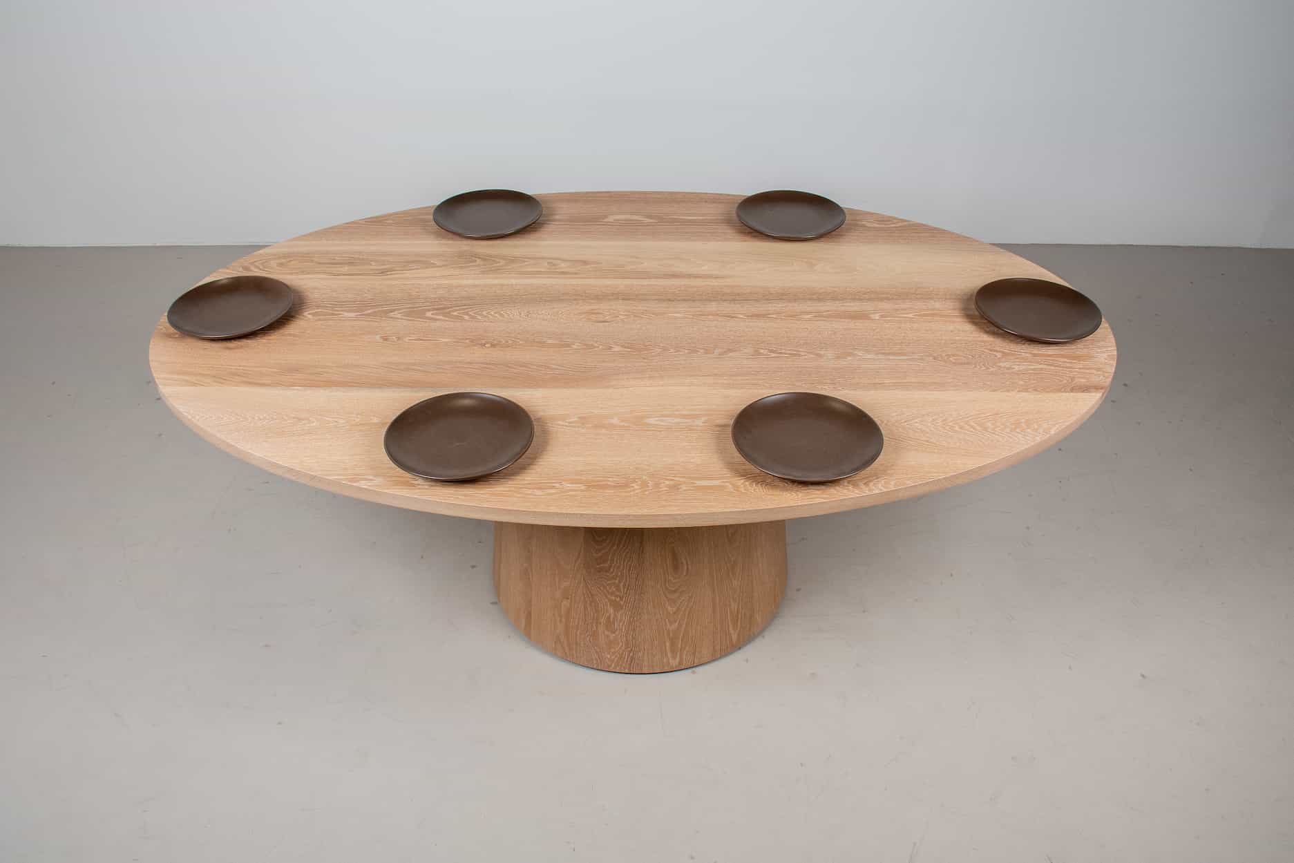 Wood Dining Table | Pedestal Dining Table | Loewen Design Studios