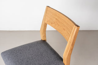 wooden side chair made of wood