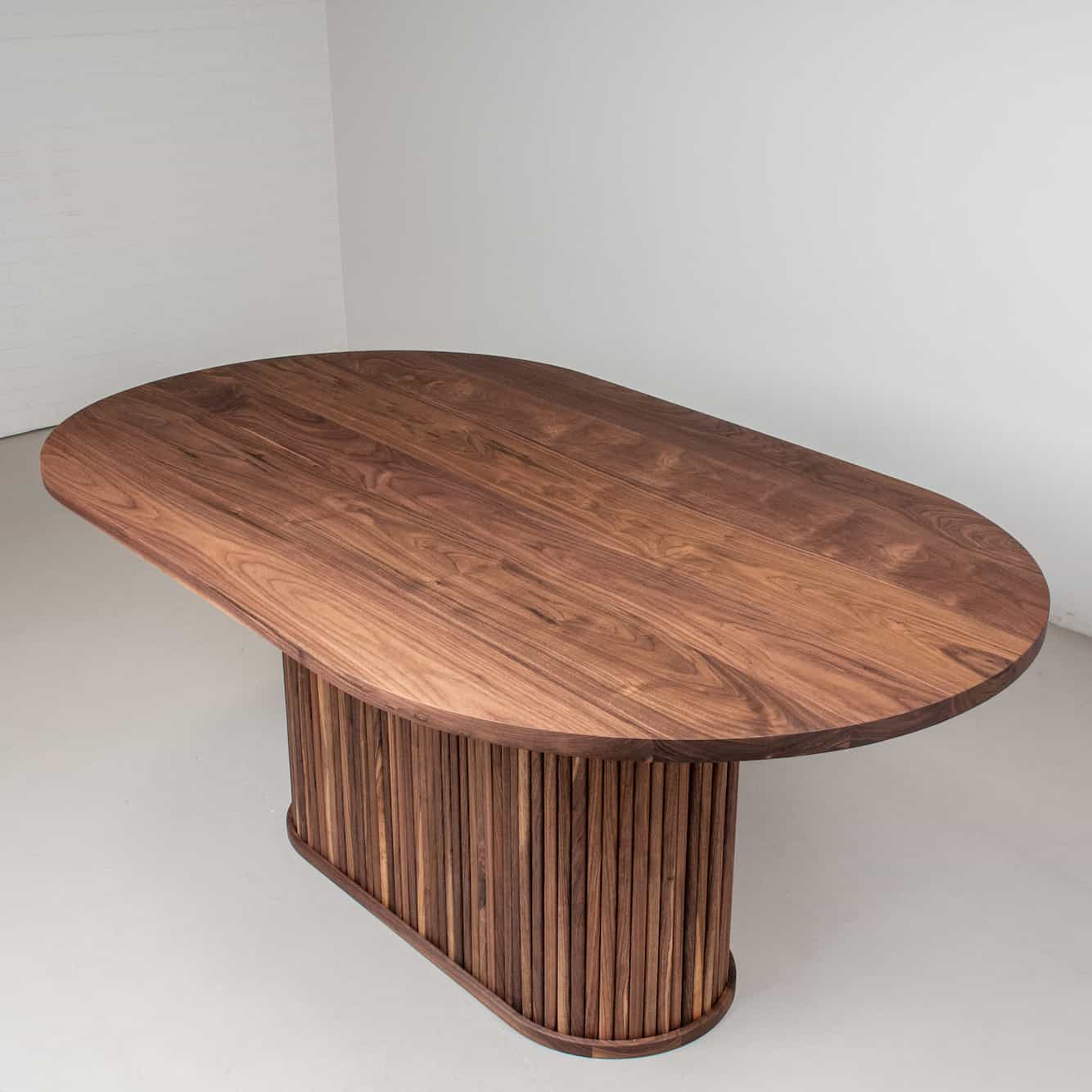 Small Pedestal Table | Wood Kitchen Table | Loewen Design Studios