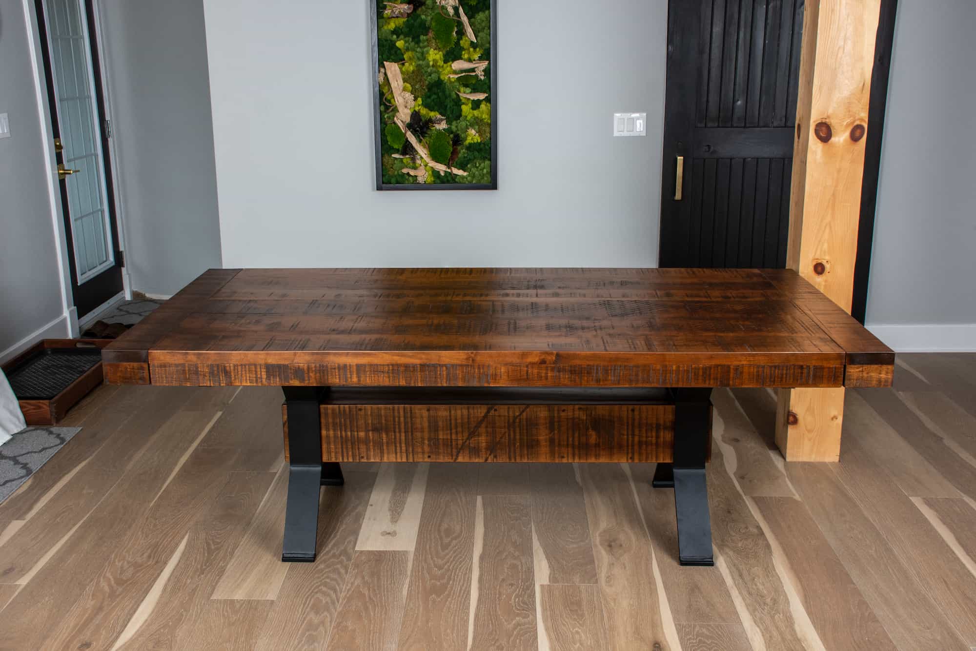 Farmhouse Dining Table | Rustic Parsons Table | Loewen Design Studios