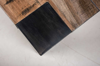 Rustic Maple Parsons Table in Smoke