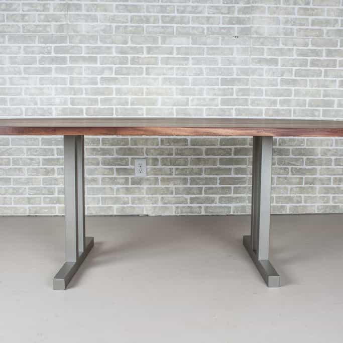 side profile of a Walnut table 40
