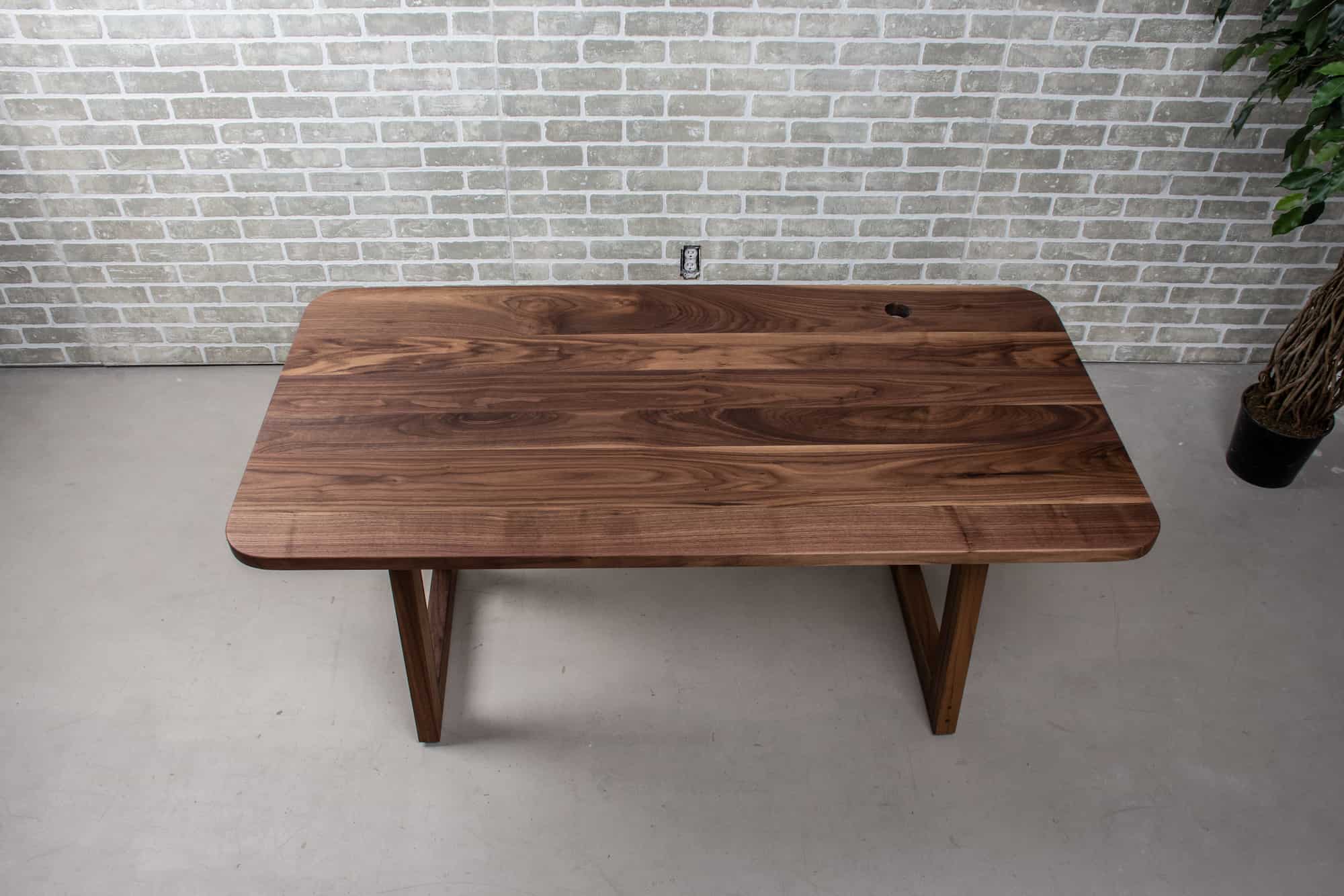 Small on sale walnut table