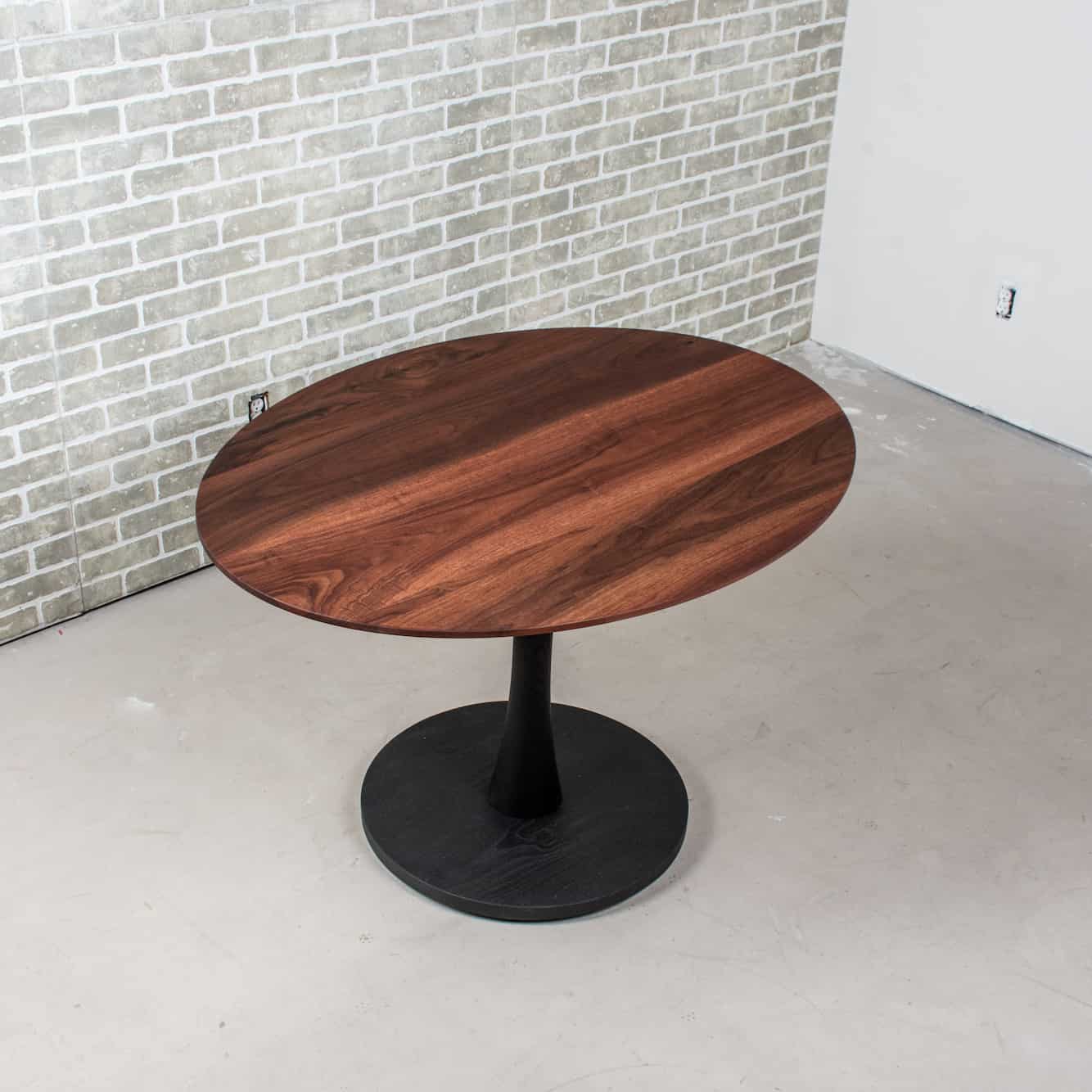 spiced walnut table